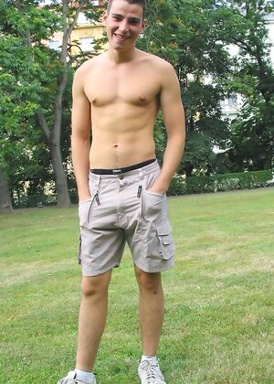 European boy naked