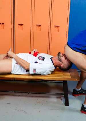 Sniffing in the locker room