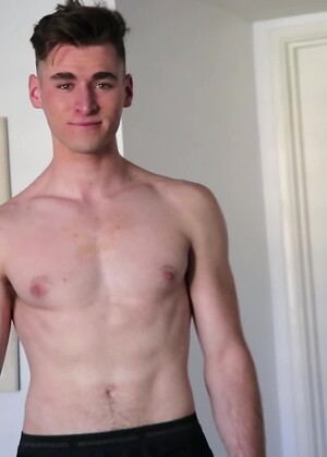 Country Biker Boy Russ Logo Jerks OFF and CUMS