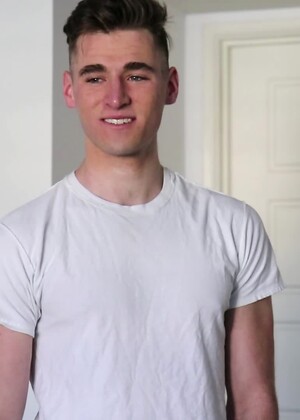 Country Biker Boy Russ Logo Jerks OFF and CUMS
