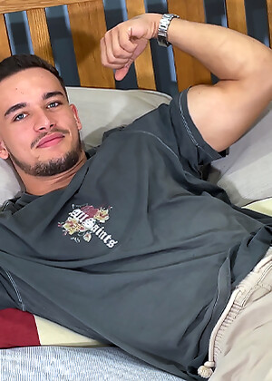 Young Ripped Straight Lad Wanks his Huge Uncut Cock & Shows off his Hairy Hole & Cums Everywhere!