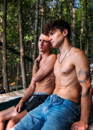Theo Brady welcomes newcomer Achilles to CockyBoys in his studio debut!