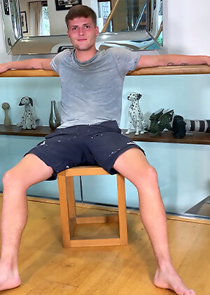 Young Fit Hunk Breaks the Site's Record & Wanks His Hard Uncut Cock & Cums Six Times in a Row!
