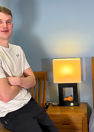 Young Straight Footballer Wanks his Big Uncut Cock & his Rock Hard Cock Gushes with Cum!