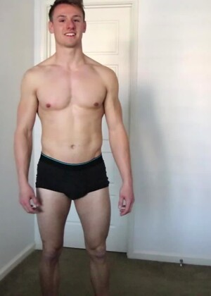 NEW Country Boy Adam Mackie Jerks His Cock and CUMS