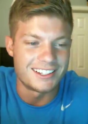 Blonde Haired Blue Eyed All-American Boy Cums