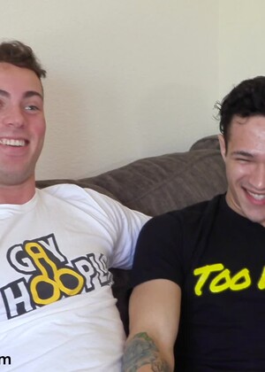 Brian Kush Prepares To Take Jayden Marcos Massive Cock