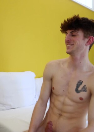 Bryce Kelly Can't Stop Smiling After Busting His Nut!