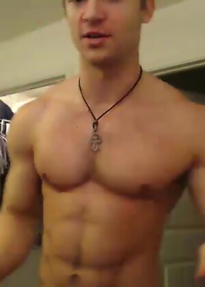Preppy Muscle Stud in a Tie