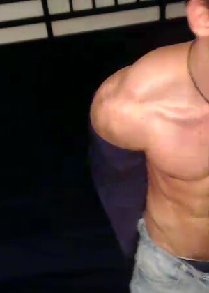 Preppy Muscle Stud in a Tie