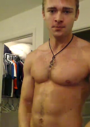 Preppy Muscle Stud in a Tie