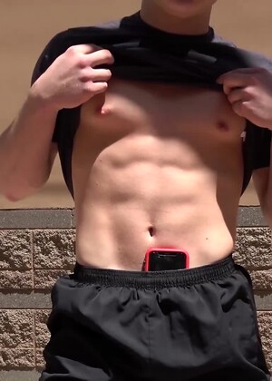 Teen Jock Josh Farve Jerks Off