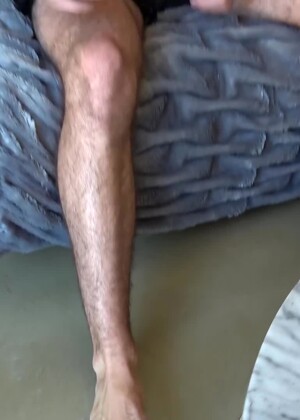 Hairy Otter Chad Blue Jerks Off