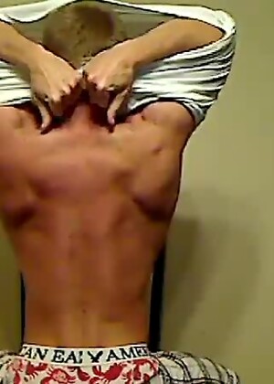 Naked Army Boy w/ Tan Lines