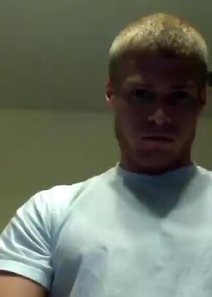 Naked Buzz-Cut Muscle Stud
