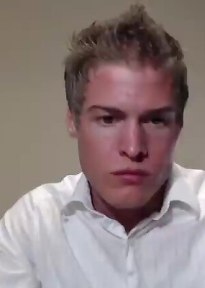 Prestin Presley Jerks Off Against His Kitchen Wall