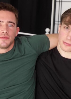 Collegiate Wrestler and Brand New Hunk Asher Rose wants some Anal from Grant Reed!