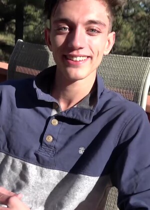 NEW College Twink Jonas Drift Jerks His COCK