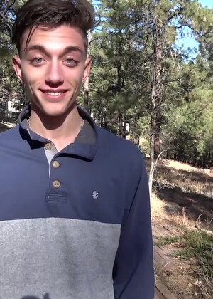 NEW College Twink Jonas Drift Jerks His COCK