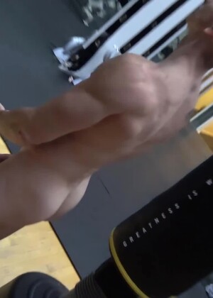Ripped Gym JOCK Roman Tate Works Out And Jerks OFF
