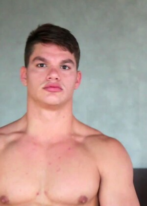 Muscle Bound Paul Tiller Jerks His Cock And CUMS