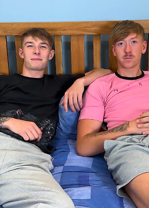Straight Young Jay Fucks his Best Mate's Tight Hole & Both Lads Uncut Cocks Explode with Cum!