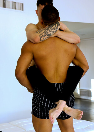Dick-Taking Bottom Slut Franco Styles Is At It Again! Jaxson Briggs Is Happy To Do The Drilling