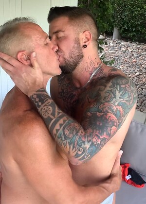 Daddies' Poolside Fun