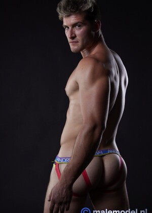 Fit Hunk posing