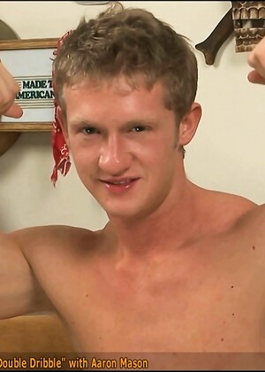 Aaron Mason jacking off dick