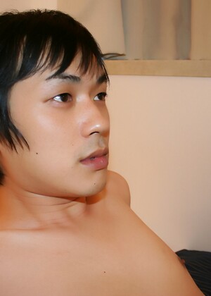 Sexy Japanese twink Takesh in a solo jerkoff