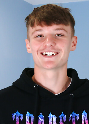 Tall & Lean Footballer Lewis Hampshire Wanks his Big Uncut Cock & Shoots his Load!