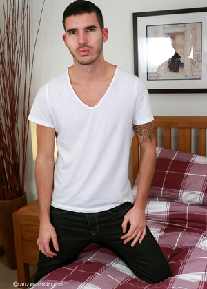 Straight Footballer Ryan Strips off & Waves his Massive Uncut Cock at Us!