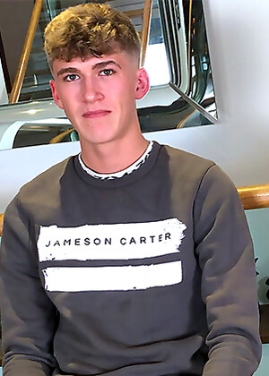 Straight Slim & Toned Jameson Shows off his Body & Wanks his Big Uncut Cock & Shoots his Load!