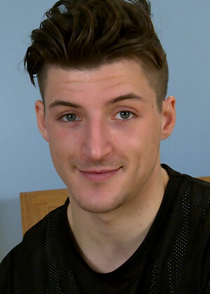 Young Rugby Player Jasper Shows Off His Muscled Body, Thick Uncut Cock and Massive Cumshot!