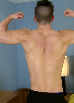 Young Rugby Player Jasper Shows Off His Muscled Body, Thick Uncut Cock and Massive Cumshot!