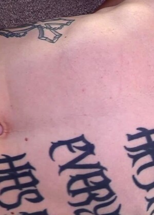 Tattooed Dude Cums too fast...