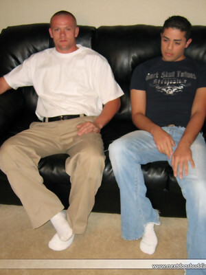 Amateur gays Tim and Angel B fuck each other and play with sperm