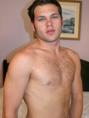 Horny guys Samuel and Kevin fuck each other before kissing naked