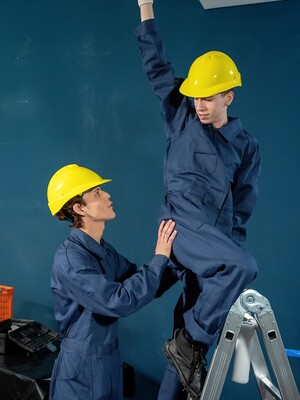 Breeding The Colleague With His Seed