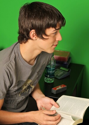 College twinks Matthew Keading & Jacques Le Coque sucking each other's cocks