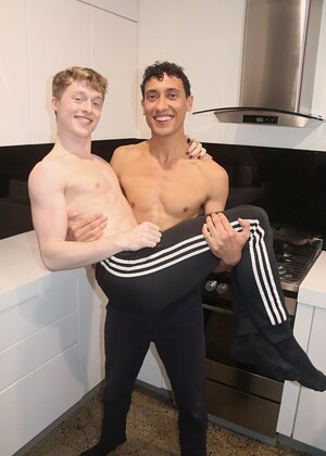 Kaleb and Justin's HOT Hookup - BTS