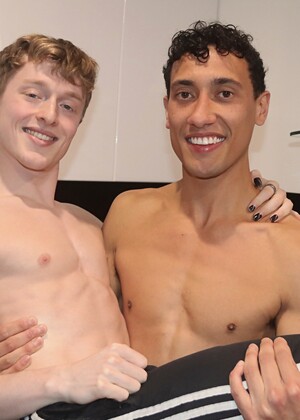 Kaleb and Justin's HOT Hookup - BTS