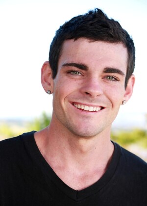 Marco Russo showing off his big cock outdoors