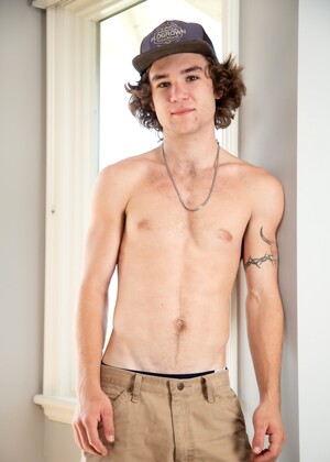 Three twink boys strip and fuck