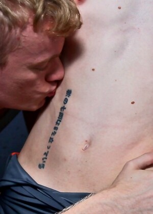 Sexy twink gets his ass rammed and face covered in cum