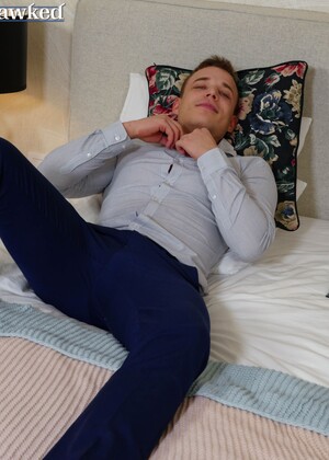 Florian Mraz playing with his cock