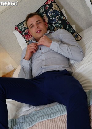 Florian Mraz playing with his cock