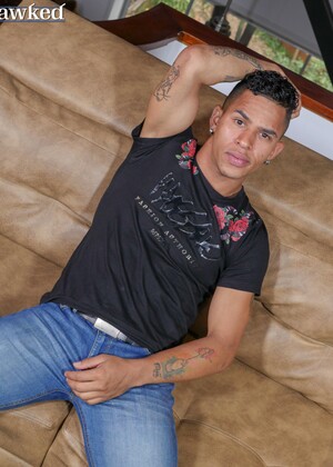 Deymon Castillo shows his perfect latino ass