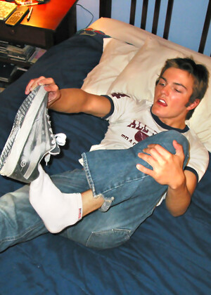 Barefoot Boner Stroking With Fitch!